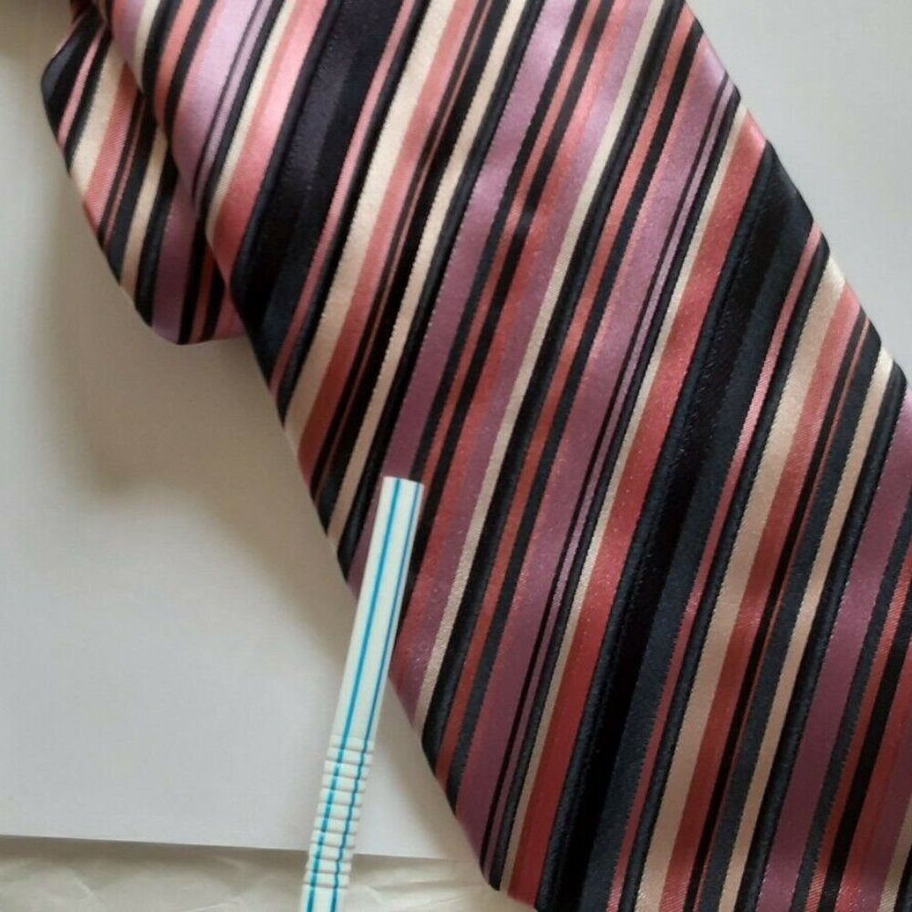 Paul Smith silk Men's tie made in Italy - Picture 3 of 6